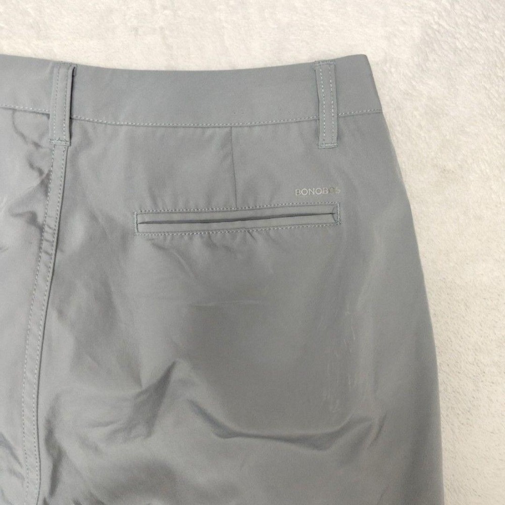Bonobos Pants Mens 31x32 Gray Golf Athletic Flat Front Lightweight Work School - Picture 5 of 14